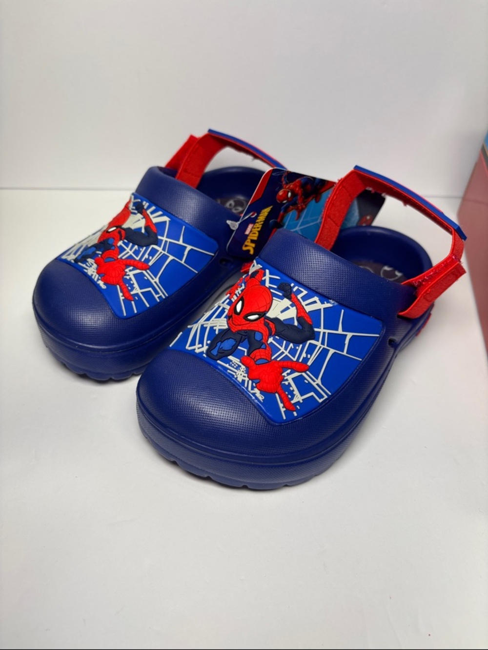 Spider-Man Comfort Slide Kohls Toddler Boys- Blue and Red